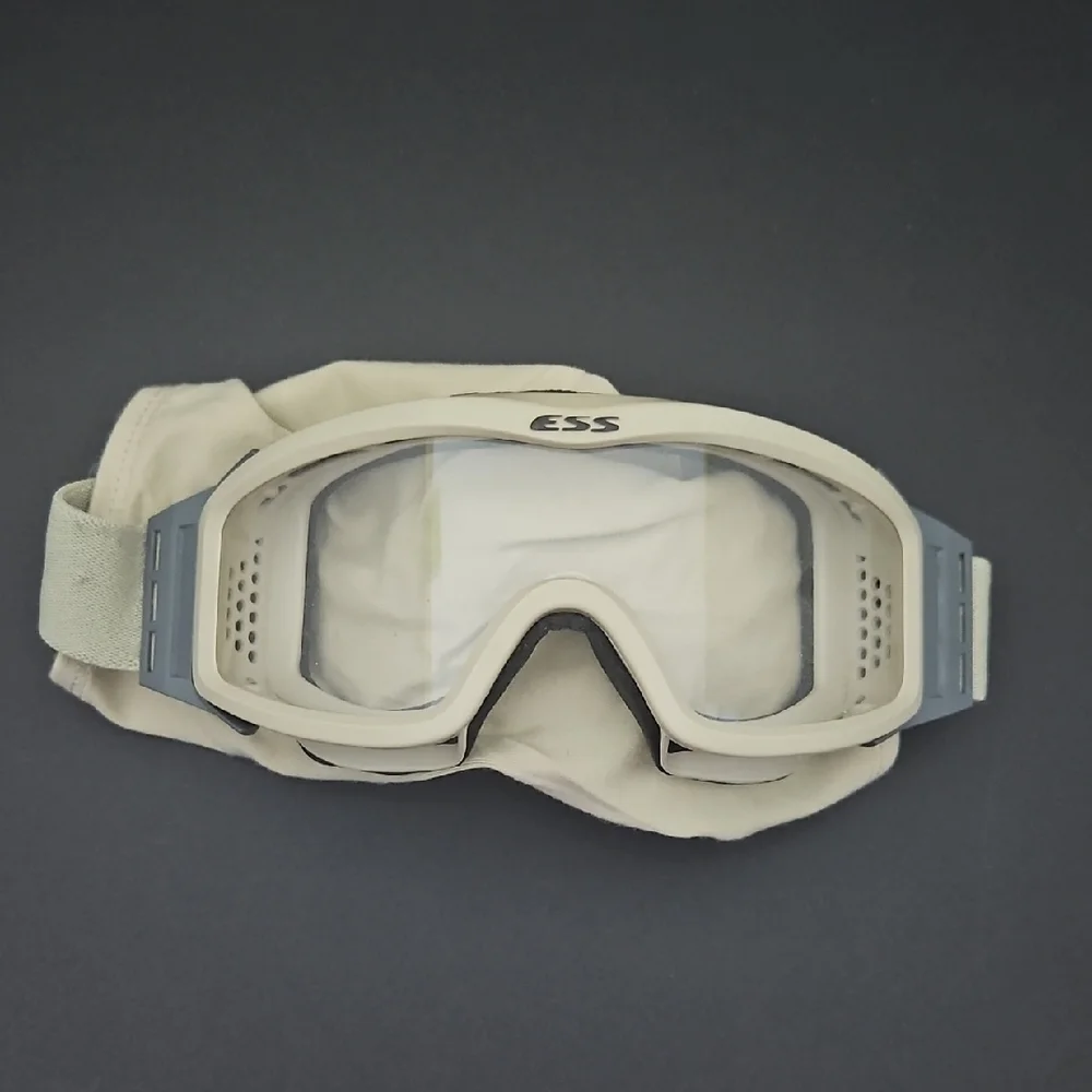 3/$35 Sandy Tan and Gray Protective Goggles
